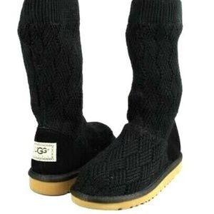 UGG Australia Crochet Tall Marquis Boots